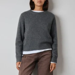 Merci - Pull Charlotte - Gris foncé