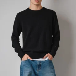Merci - Pull en cachemire Claudio - Noir