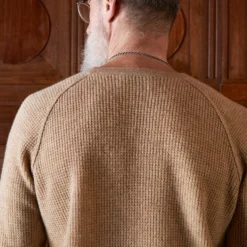 Merci - Pull en laine - Sable