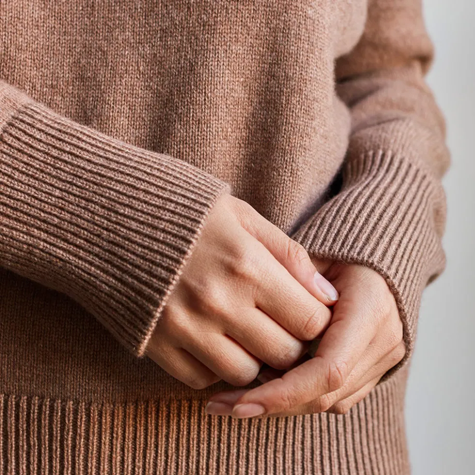 Merci - Pull oversize en cachemire - Camel