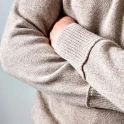 Merci - Pull Sweat Man en cachemire - Sable