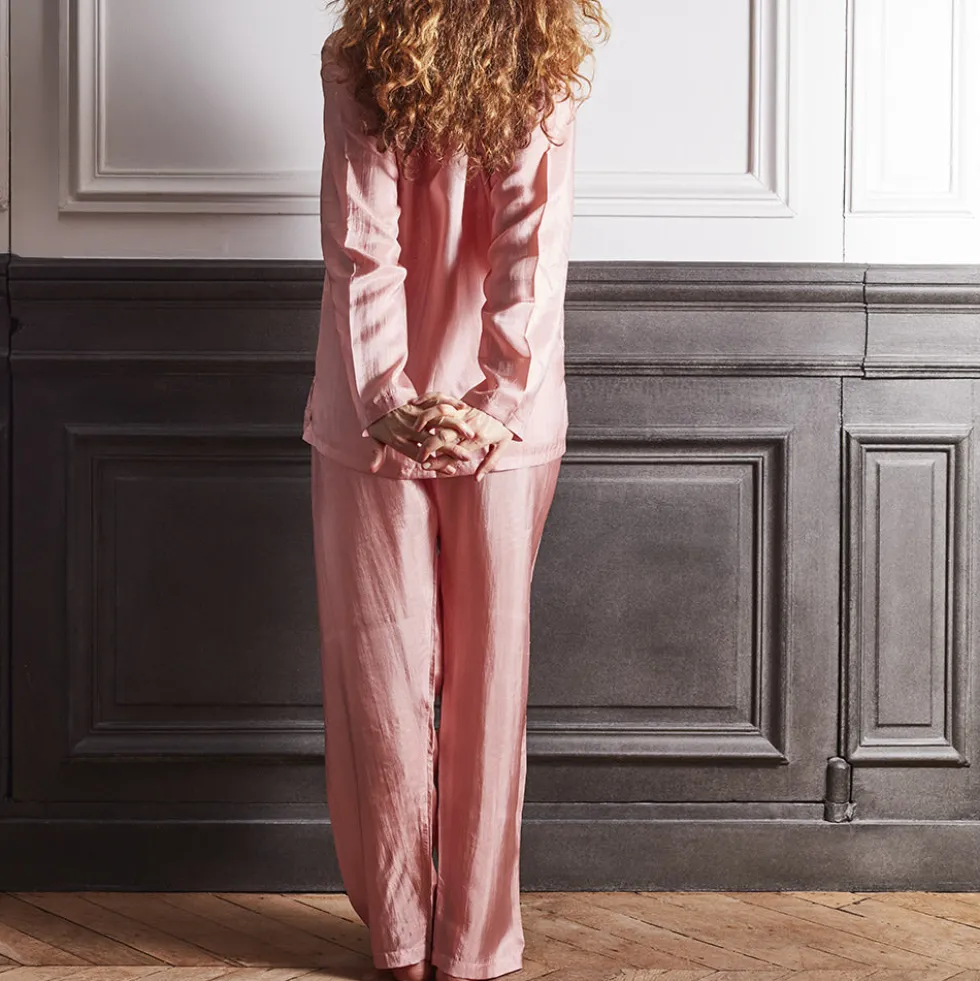 Merci - Pyjama en Soie - Rose
