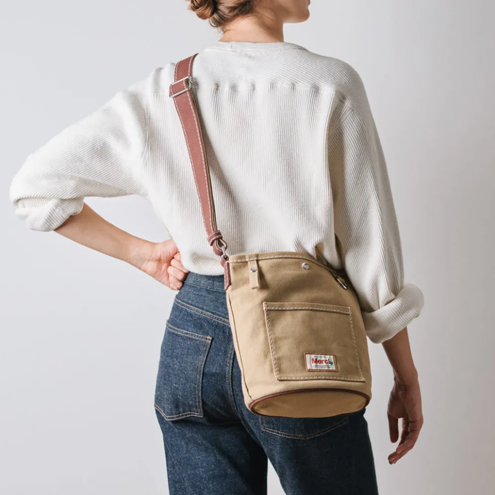 Merci - Sac Candide Seau - Marron
