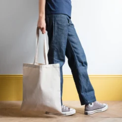 Merci - Sac Tote Bag College Non Merci - Rouge