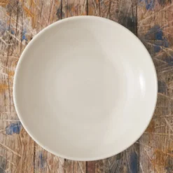 Merci - Saladier en grès - Blanc