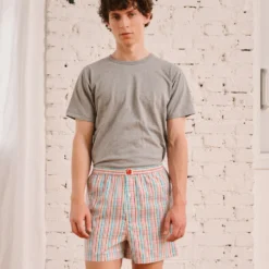Merci - Short Jude - Carreaux Multicolore