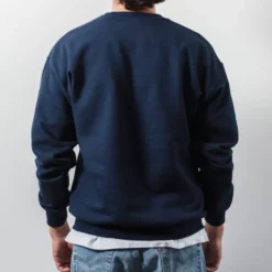 Merci - Sweat College Non Merci - Bleu