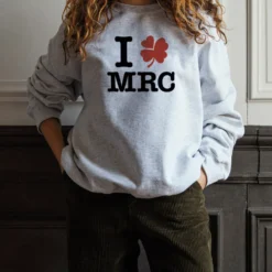 Merci - Sweat I love MRC - Gris