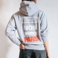 Merci - Sweat Paix Non Merci - Gris
