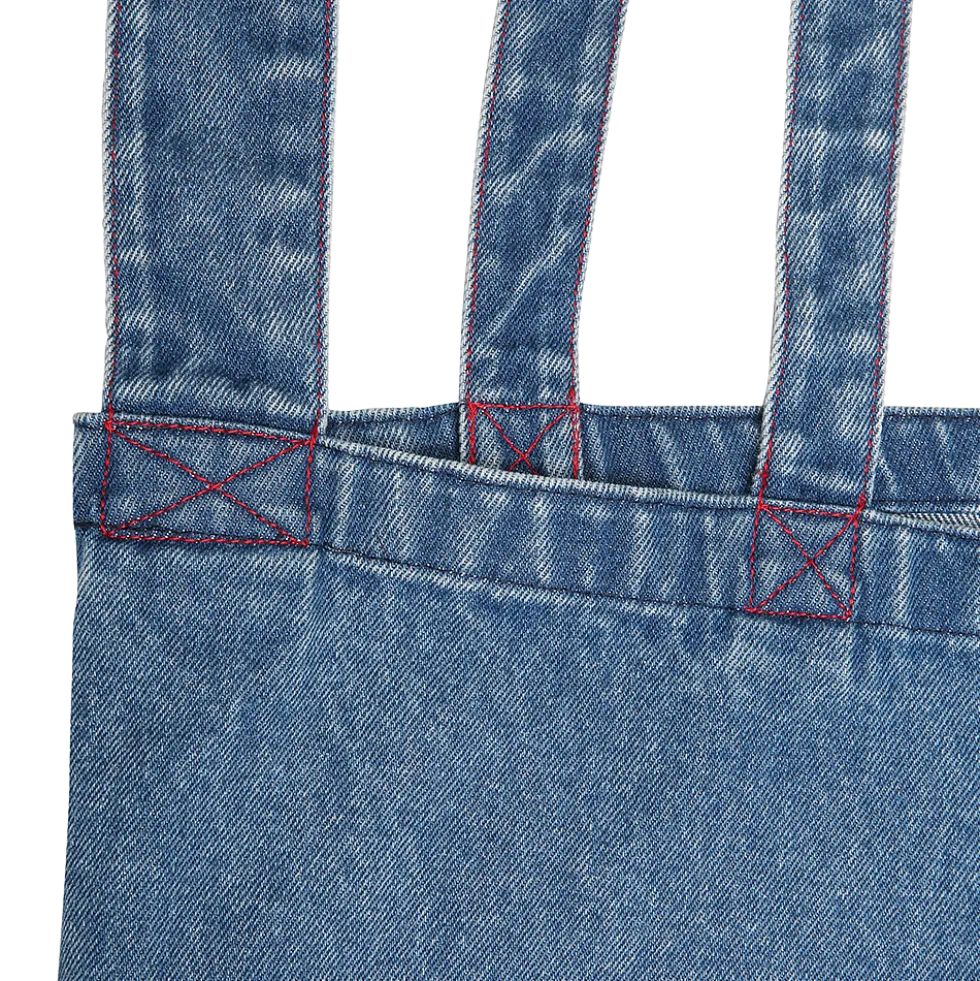 Merci - Tote bag Jean-Michel - Denim