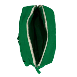 Merci - Trousse en lin lavé - Vert Potager