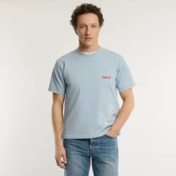 Merci - T-shirt Aurelien - Bleu Clair