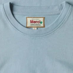 Merci - T-shirt Aurelien - Bleu Clair
