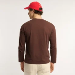 Merci - T-shirt Aurelien ML - Marron
