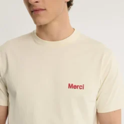 Merci - T-shirt Aurelien - Off White