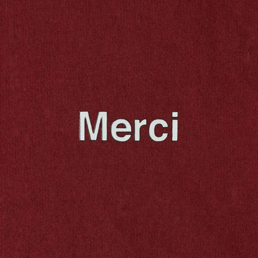 Merci - T-shirt Aurelien - Wine