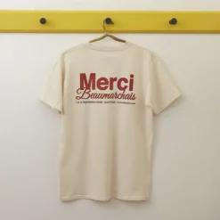 Merci - T-Shirt Beaumarchais - Ecru