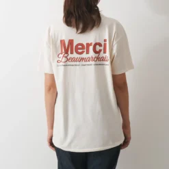 Merci - T-Shirt Beaumarchais - Ecru