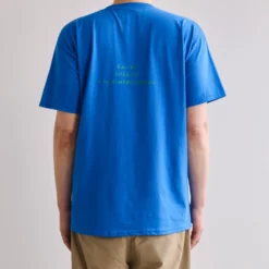 Merci - T-Shirt Bitte - Bleu