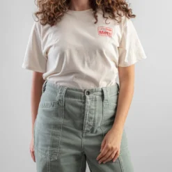 Merci - T-shirt Cafe Non Merci - Ecru