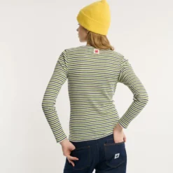 Merci - T-shirt Carla - Marine & Vert