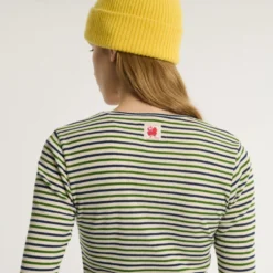 Merci - T-shirt Carla - Marine & Vert