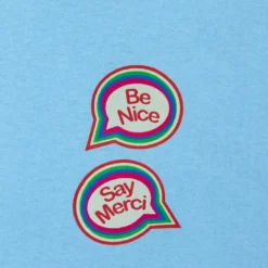 Merci - T-shirt Enfant Be Nice - Bleu