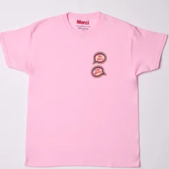 Merci - T-shirt Enfant Be Nice - Rose