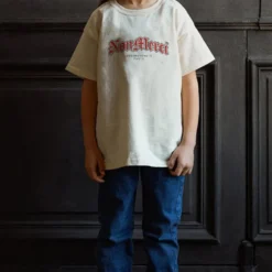 Merci - T-Shirt Enfant Gothique Non Merci - Rouge