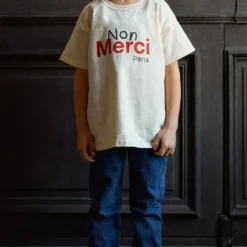Merci - T-Shirt Enfant Non Merci 