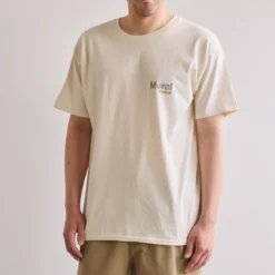 Merci - T-Shirt Maps Paris - Ecru
