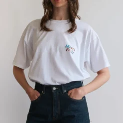 Merci - T-shirt MC Aime - Blanc