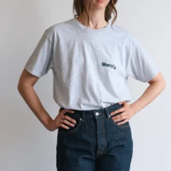 Merci - T-shirt MC Merci's - Gris