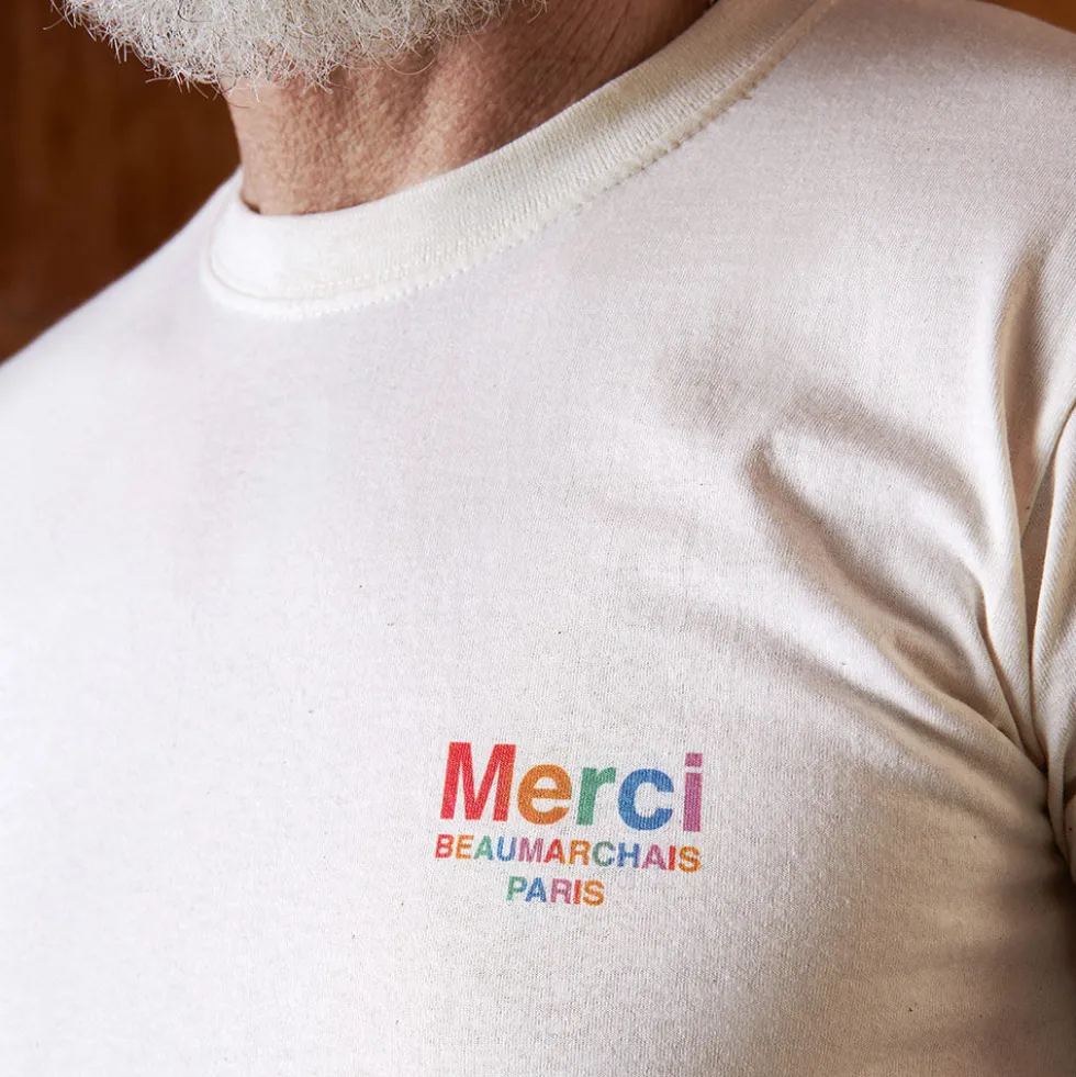 Merci - T-shirt Merci 111 - Logo Multicolor