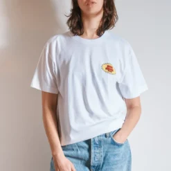 Merci - T-Shirt Non Merci Beavies - Blanc