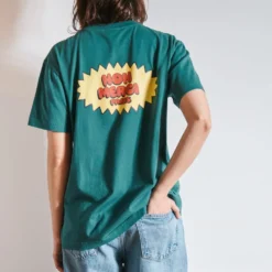 Merci - T-Shirt Non Merci Beavies - Vert