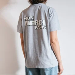 Merci - T-Shirt Non Merci - Gris