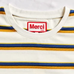 Merci - T-Shirt Nora Stripes - Crème