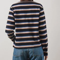 Merci - T-Shirt Nora Stripes - Noir
