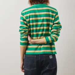Merci - T-Shirt Nora Stripes - Vert