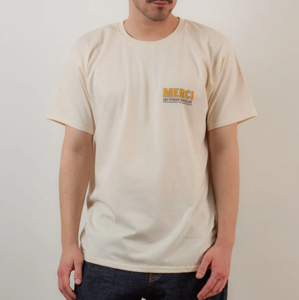 Merci - T-Shirt Richelieu - Ecru