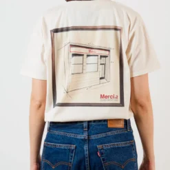 Merci - T-Shirt Richelieu - Ecru