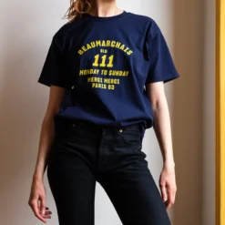 Merci - T-shirt unisexe - Beaumarchais Marine