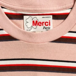 Merci - T-Shirt Vadim Stripes - Beige
