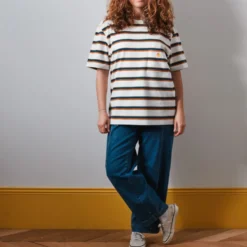 Merci - T-Shirt Vadim Stripes - Crème