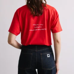 Merci - T-Shirt Youre Welcome - Rouge
