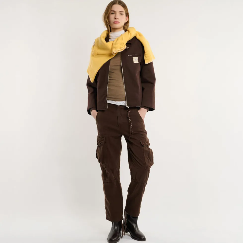 Merci - Veste Marla - Marron Foncé