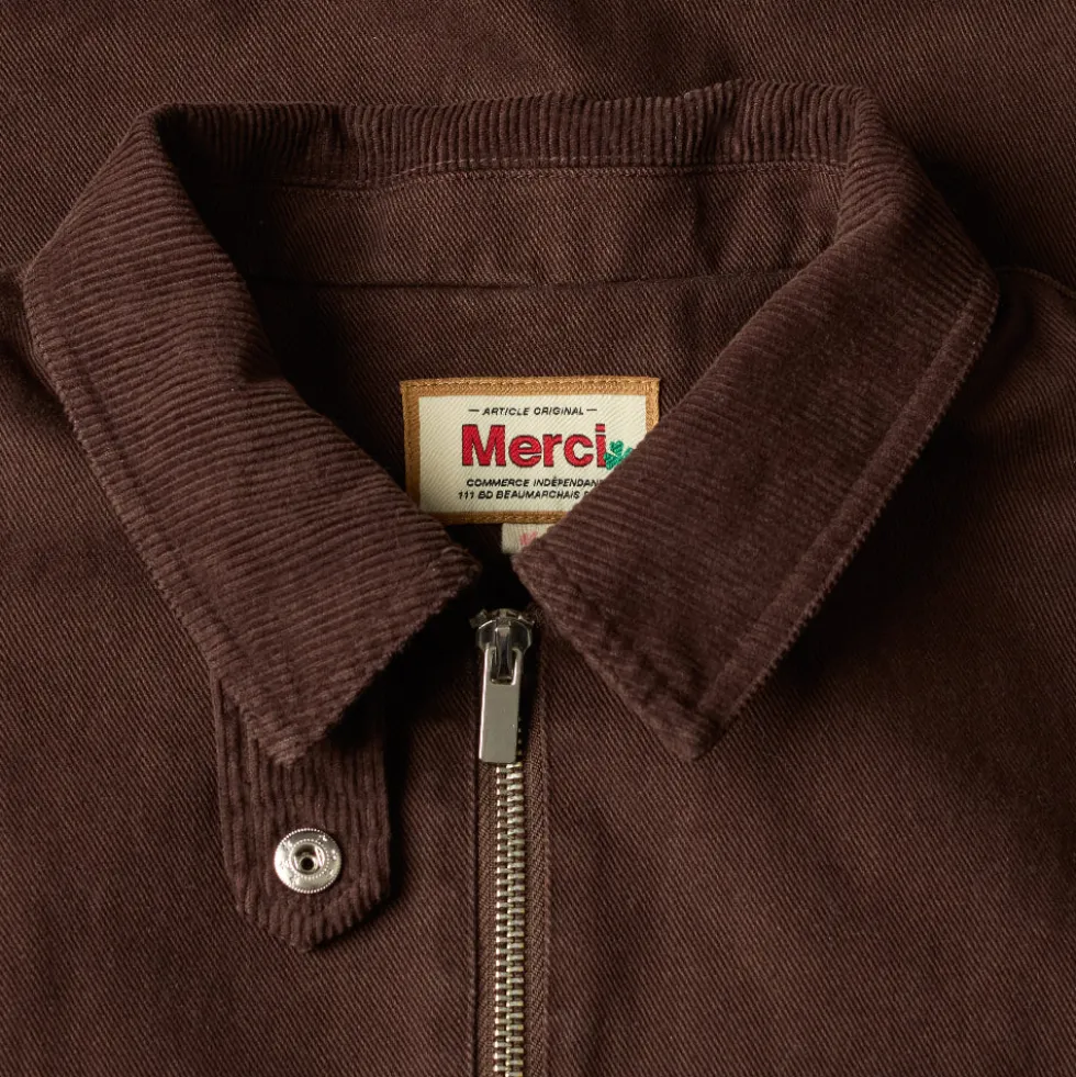 Merci - Veste Marla - Marron Foncé