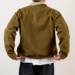 Merci - Veste Marvin - Olive & Crème