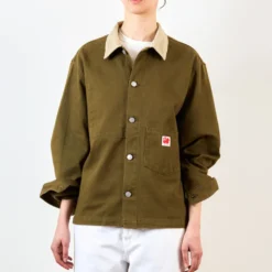 Merci - Veste Marvin - Olive & Crème